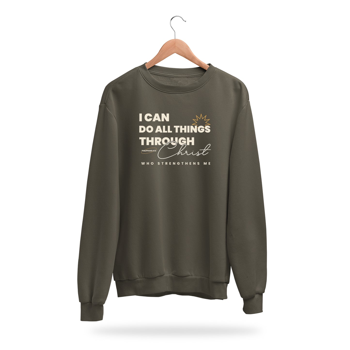 Sweatshirt - I can do all Things