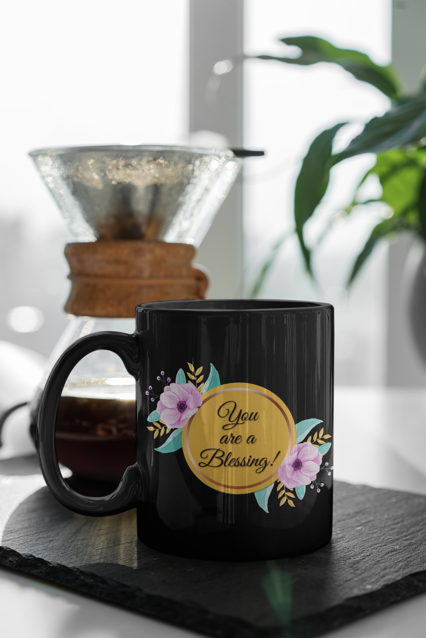 You are a Blessing! (black) - Coffee Mugs