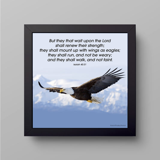 Wall Décor - Renew your strength like an Eagle
