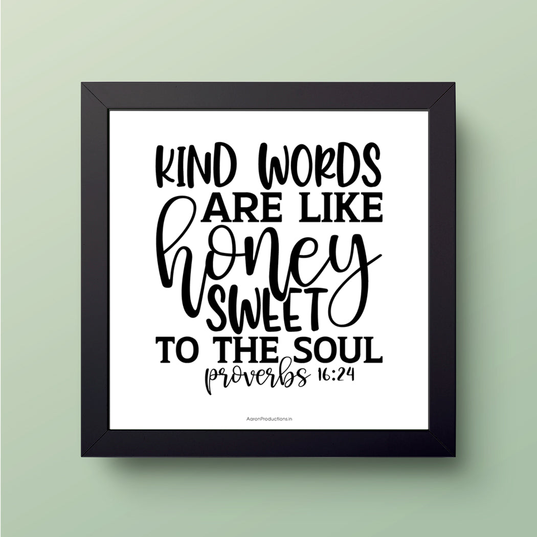 Wall Décor - Kind Words
