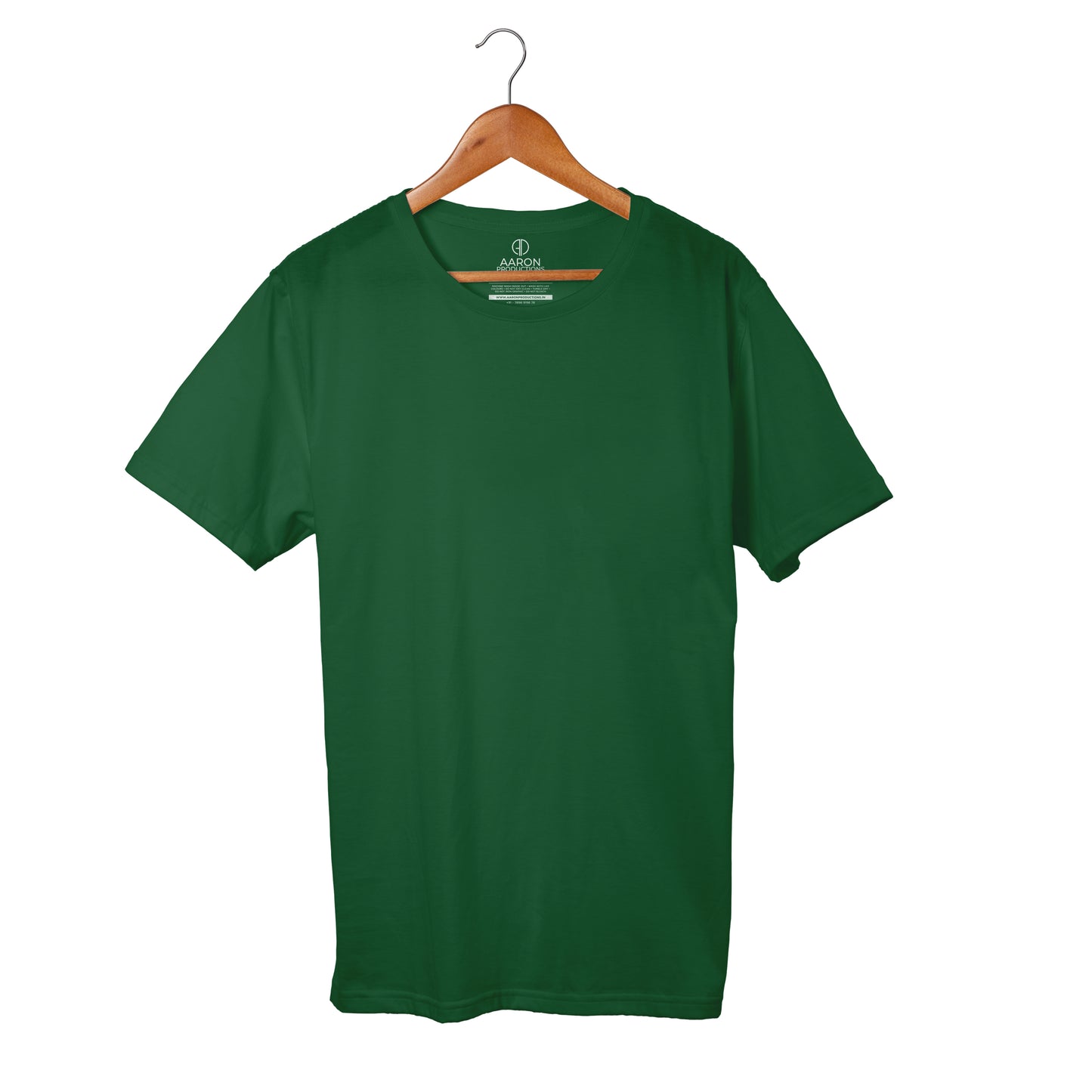 Bottle Green - Plain T-shirt Men