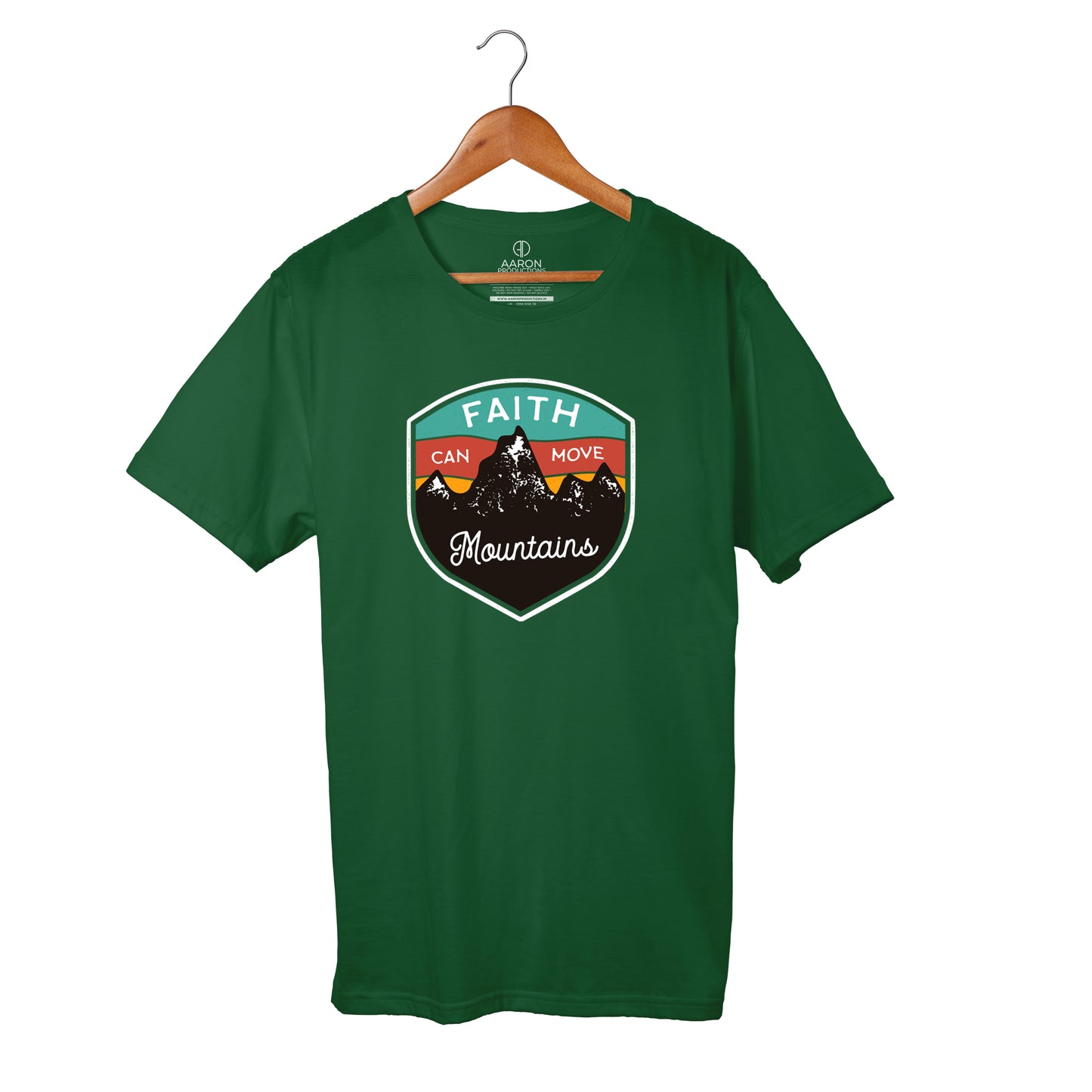 Faith can move Mountains - Men T-shirts