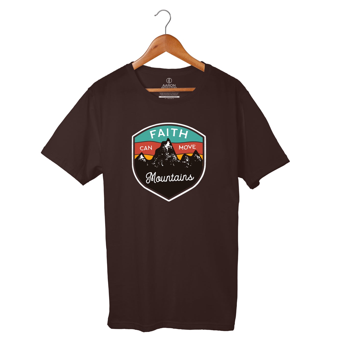 Faith can move Mountains - Men T-shirts