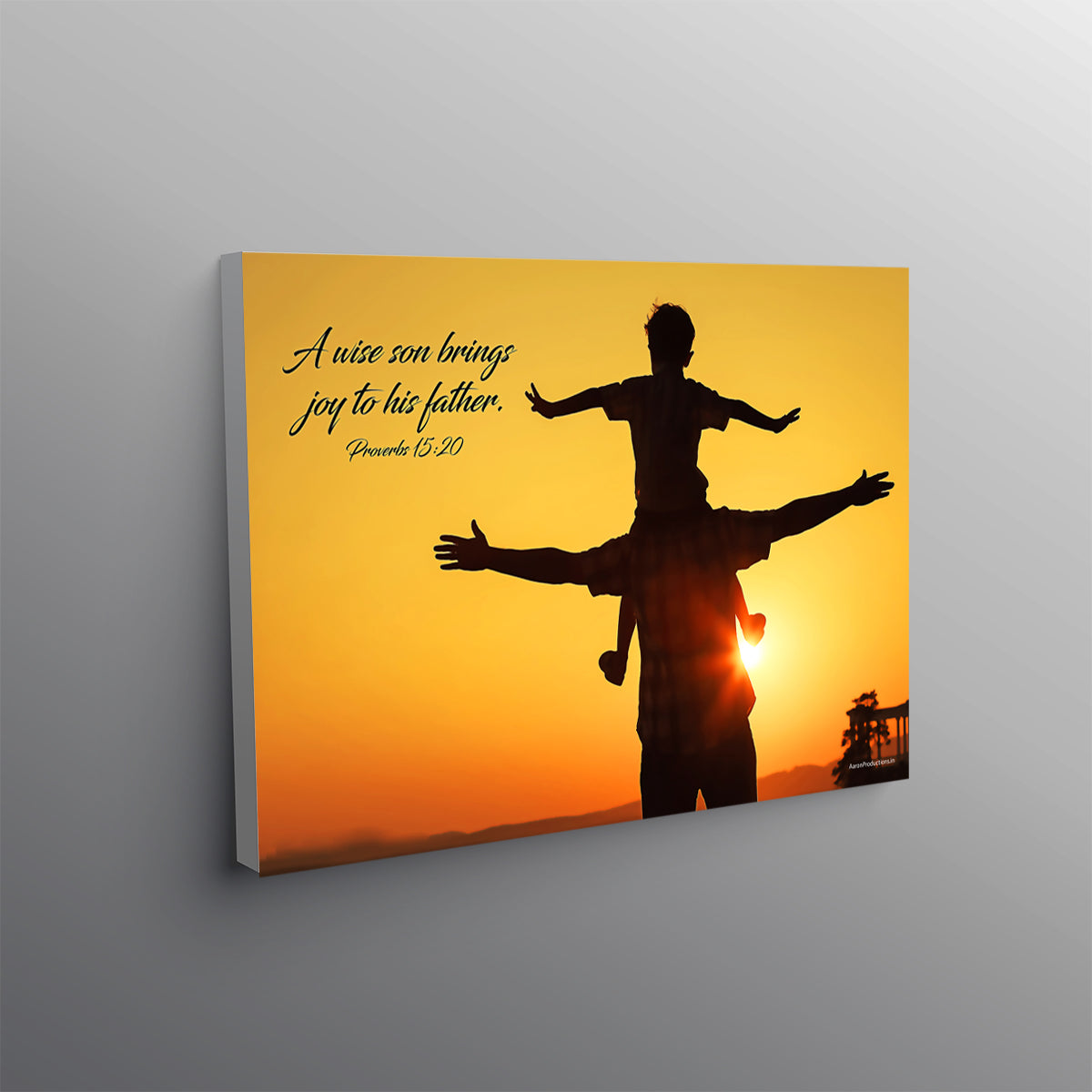 Canvas - Wise Son brings Joy to his Father