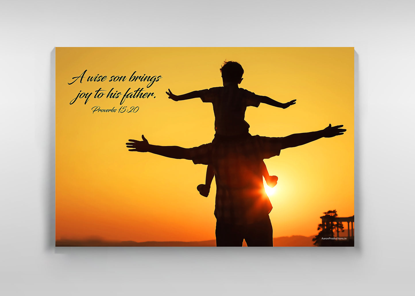 Canvas - Wise Son brings Joy to his Father