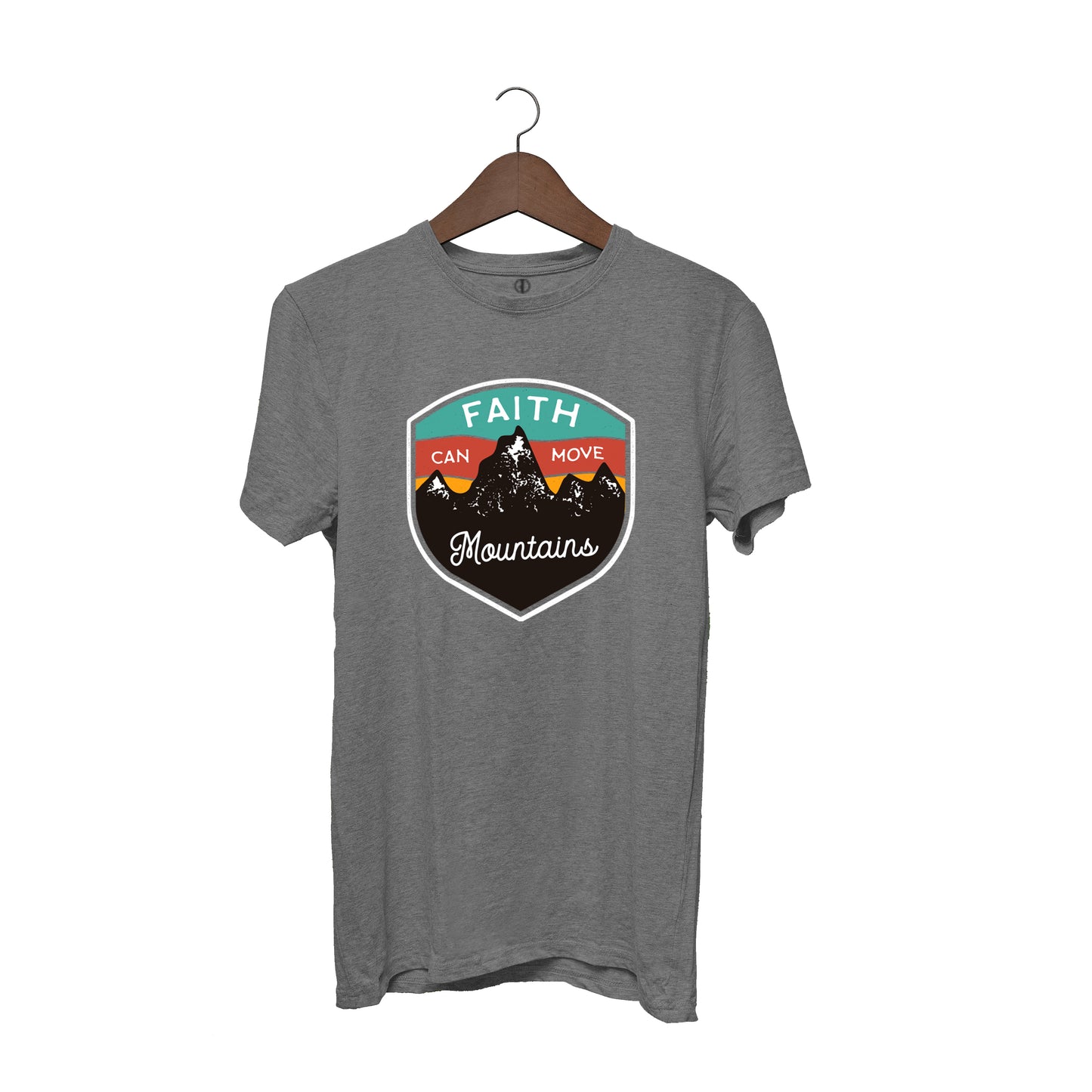 Faith can move Mountains - Men T-shirts