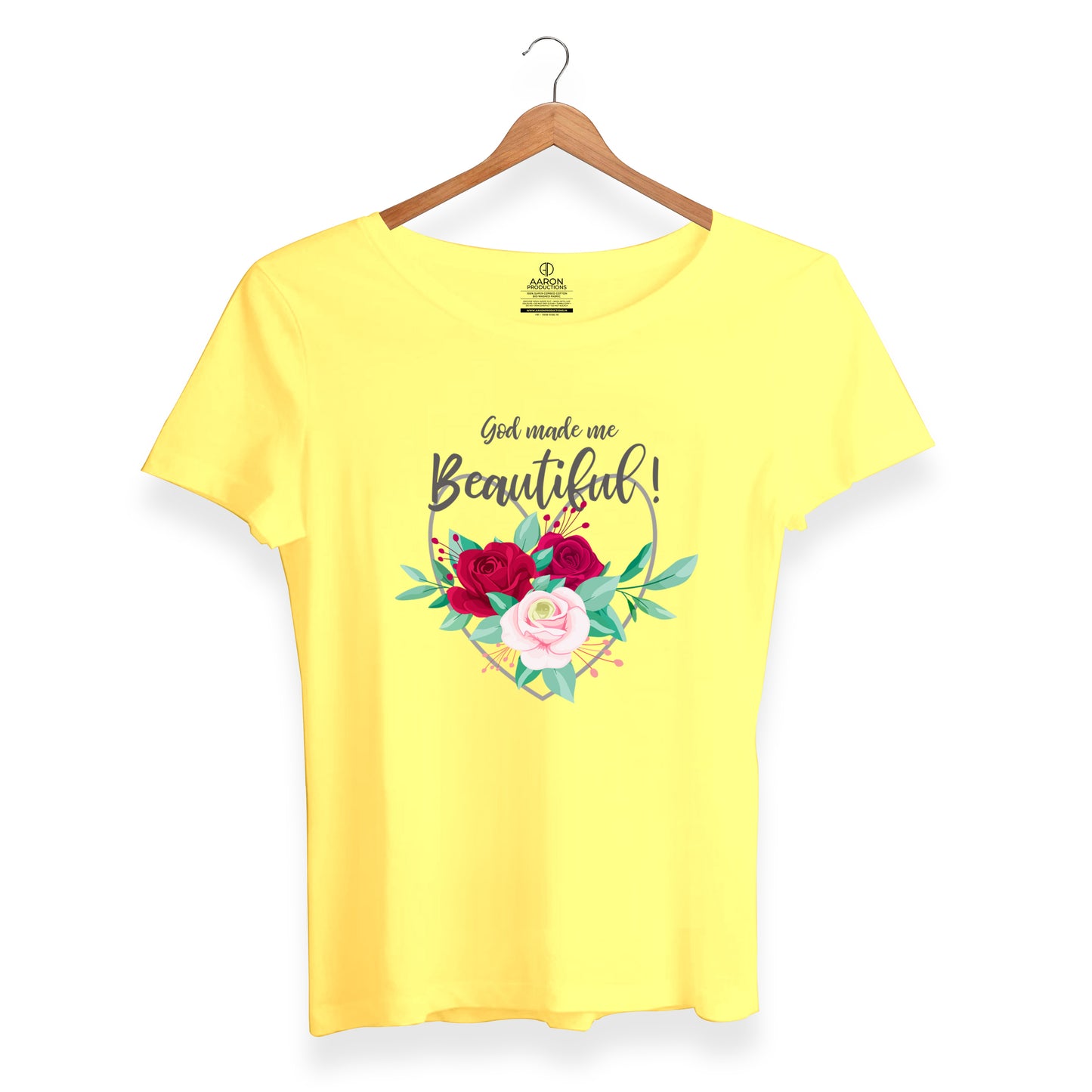 God made me Beautiful - Women Tshirt