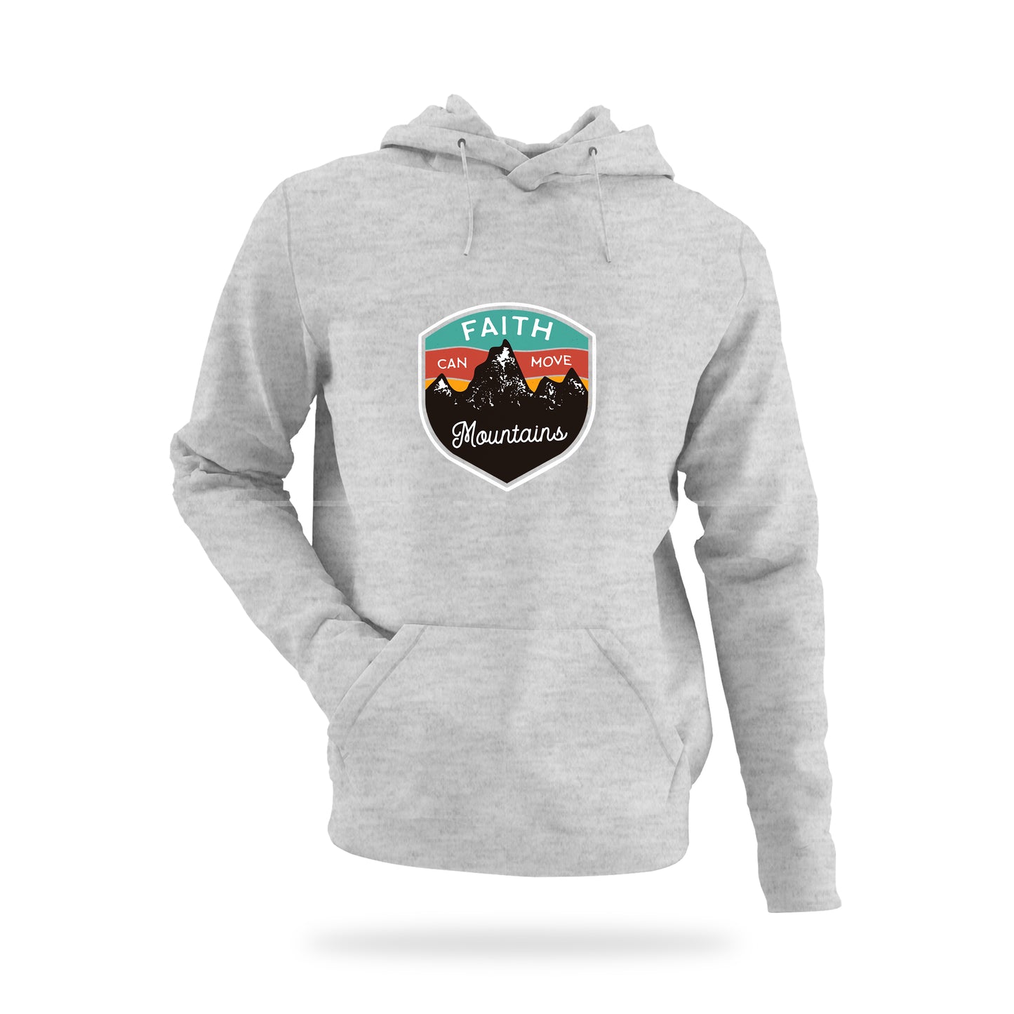 Hoodie - Faith can move mountain