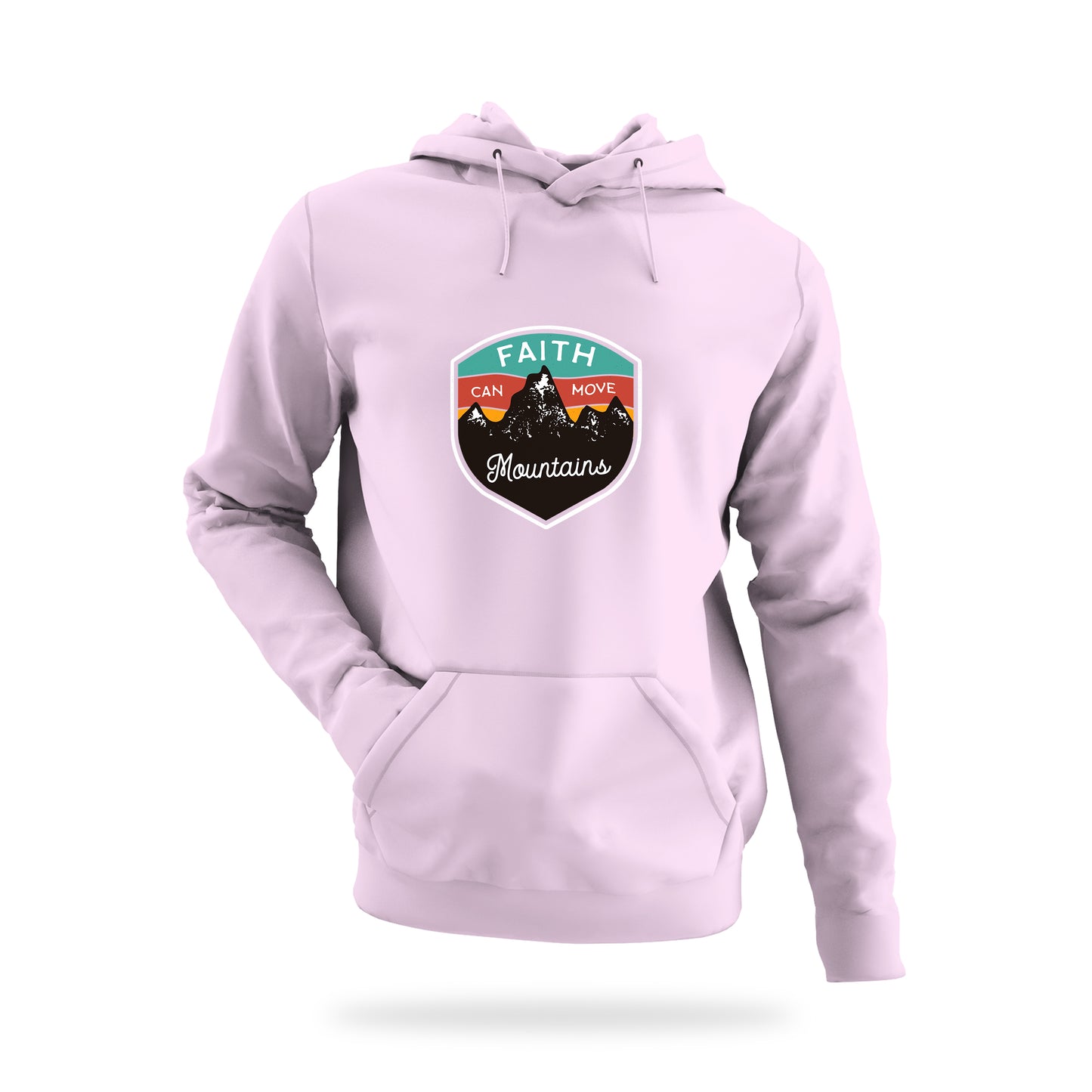 Hoodie - Faith can move mountain