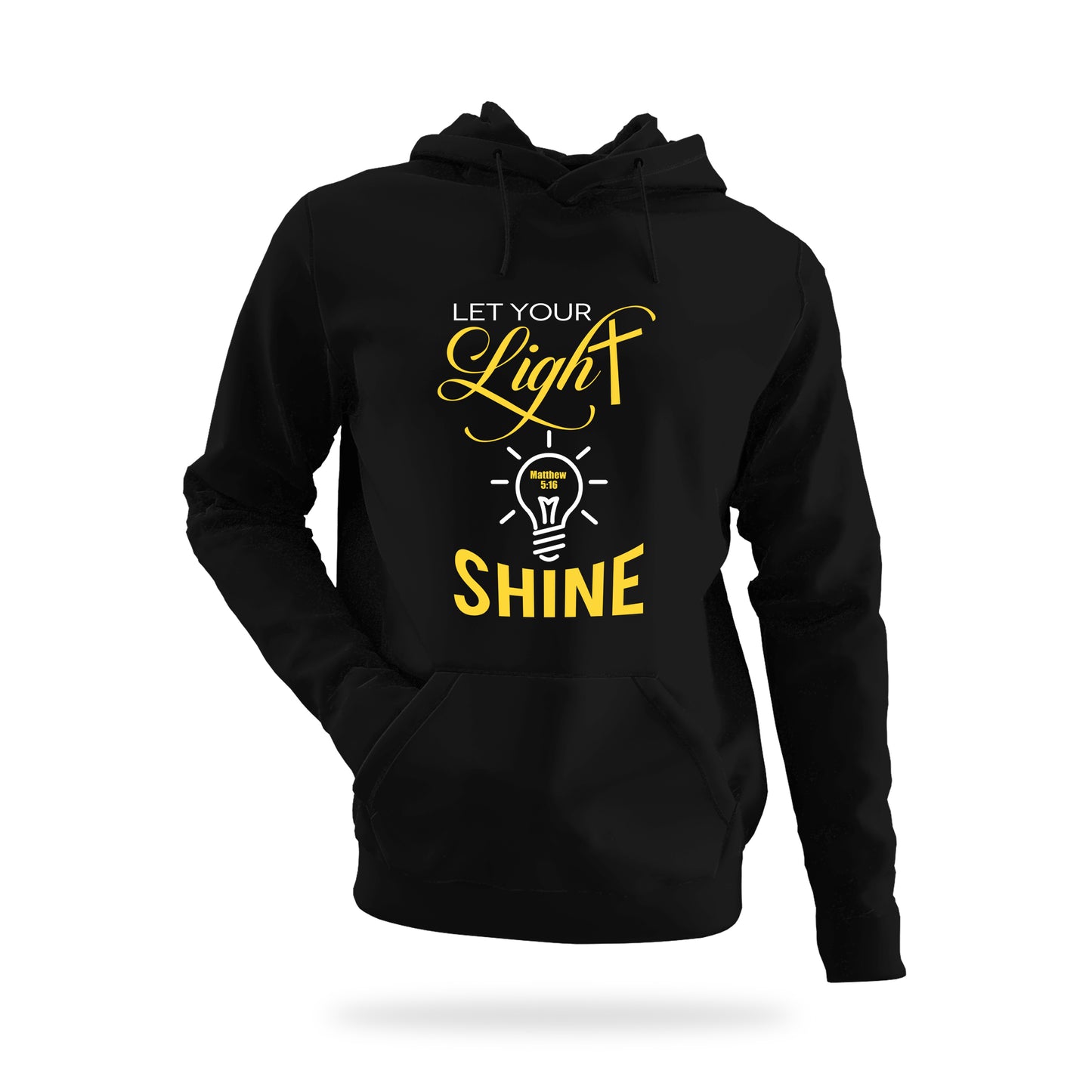 Hoodie - Let your Light shine