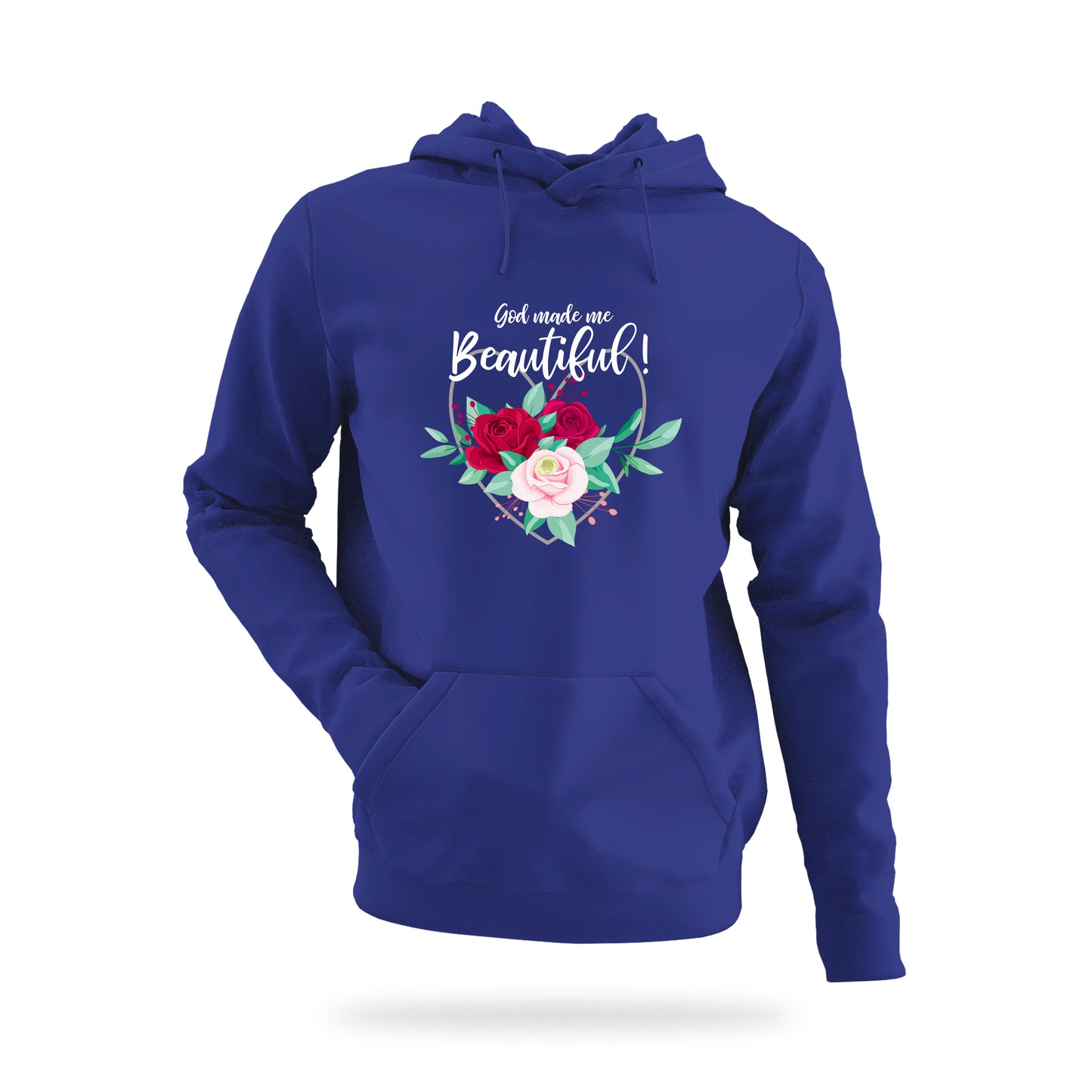 Women Hoodie - God made me beautiful