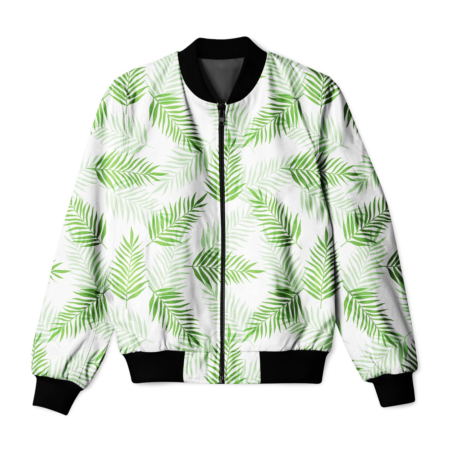 Bomber Jacket - Palm leaves