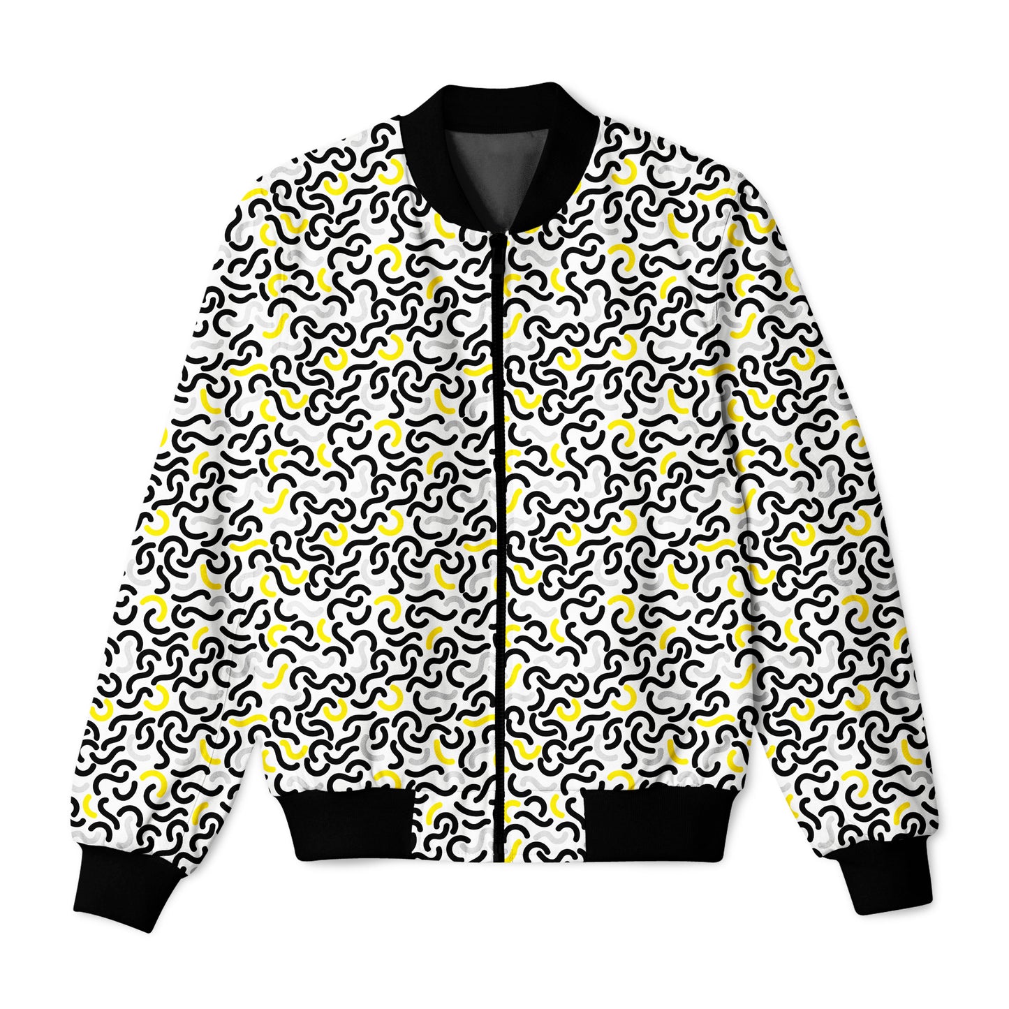 Bomber Jacket - Squiggle