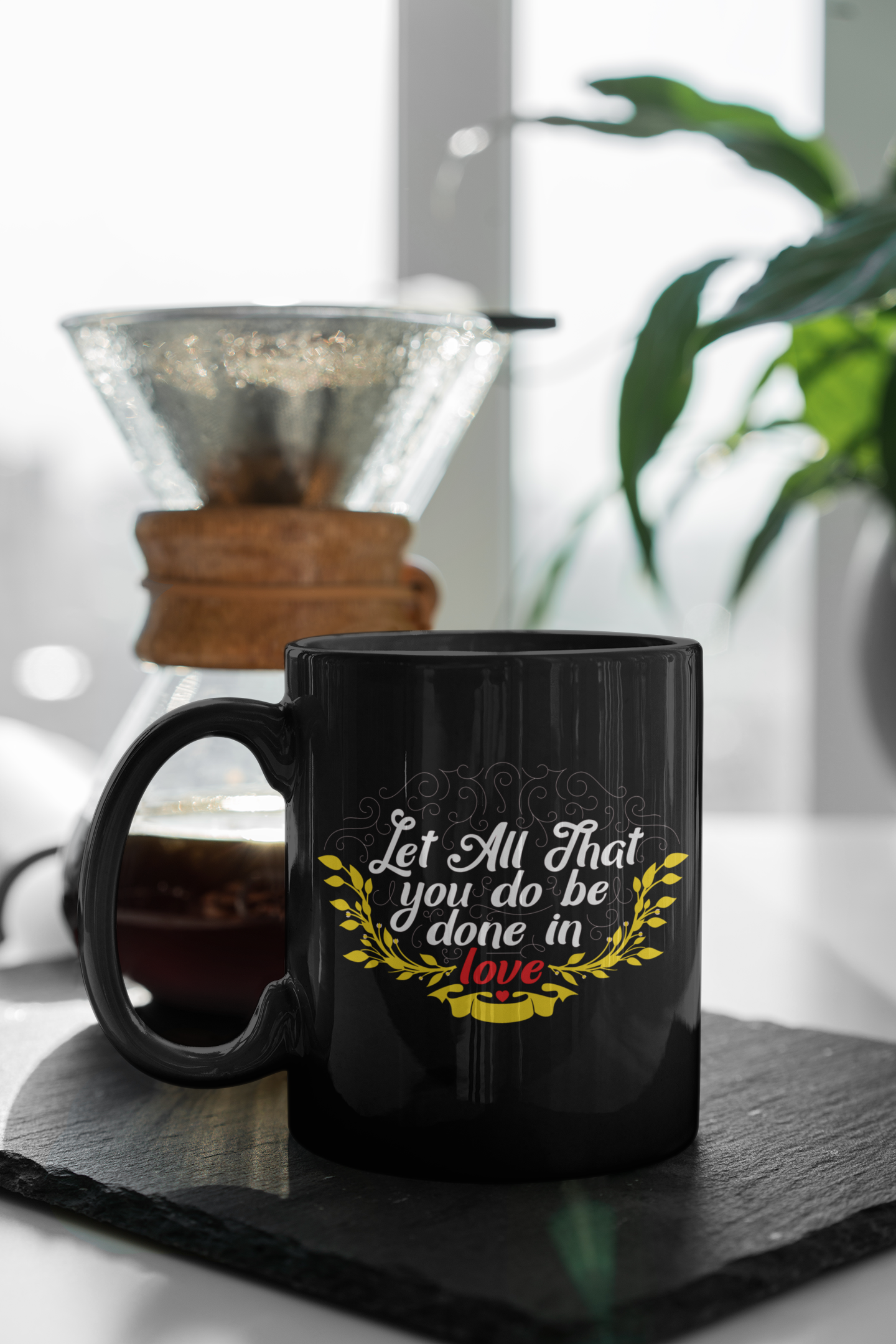 Let all that you do be done in LOVE - Coffee Mugs