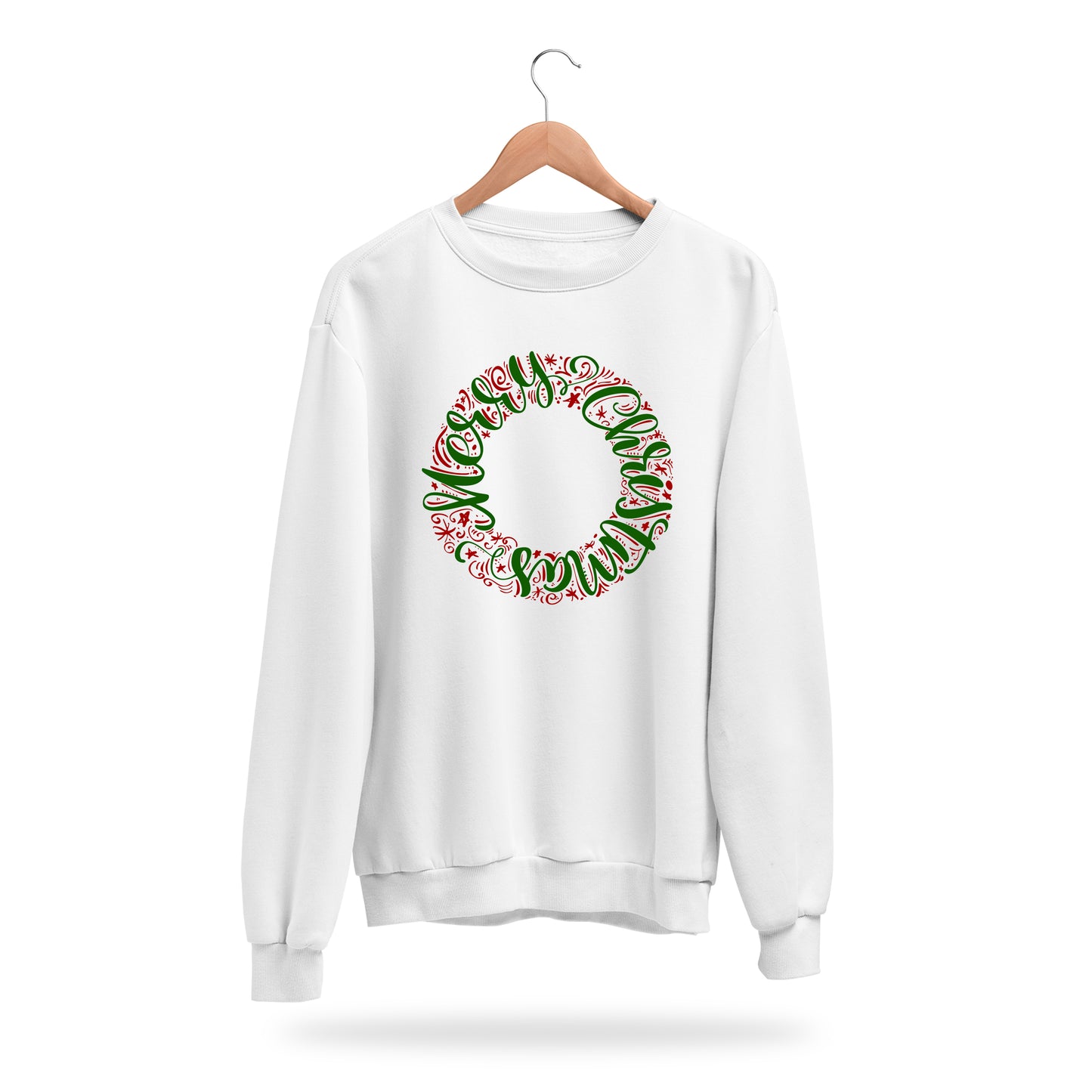 Sweatshirt - Christmas Wreath
