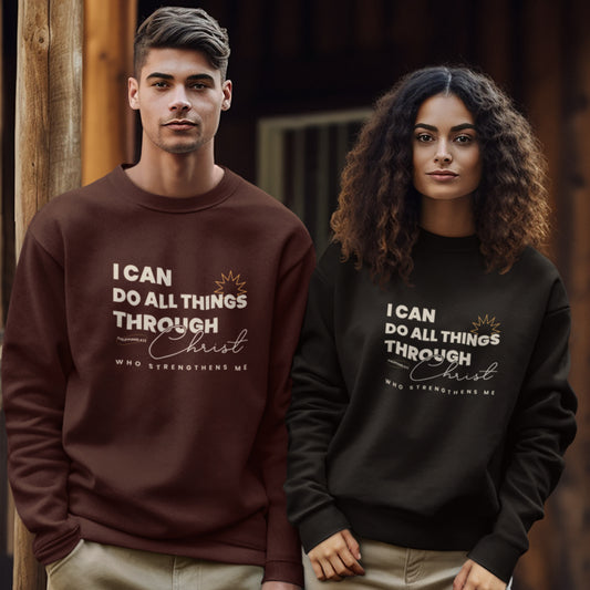 Sweatshirt - I can do all Things