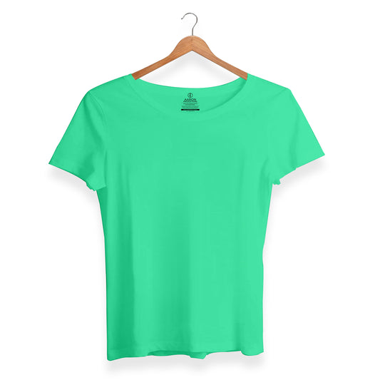 Flag Green - Plain T-shirt Women