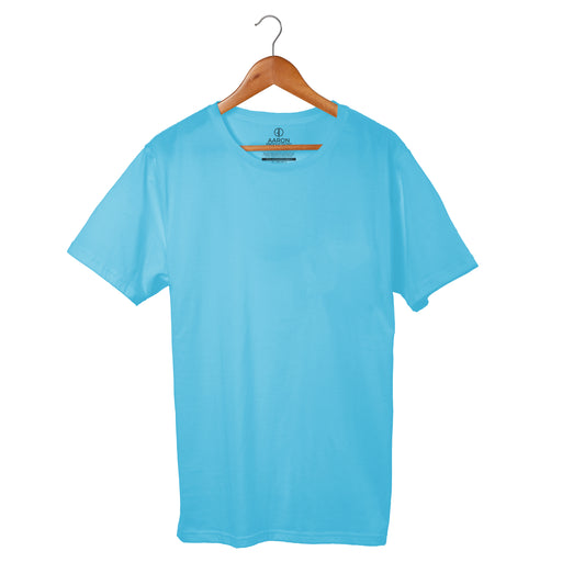 Sky Blue - Plain T-shirt Men