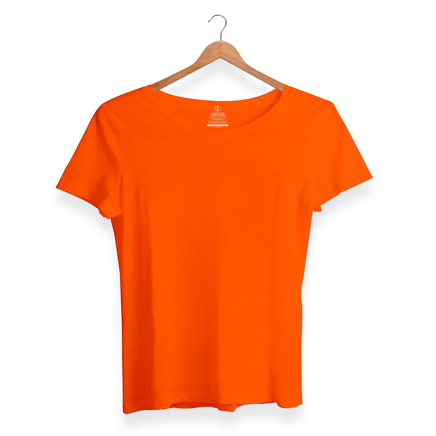 Orange - Plain T-shirt Women
