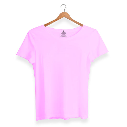 Light Baby Pink - Plain T-shirt Women