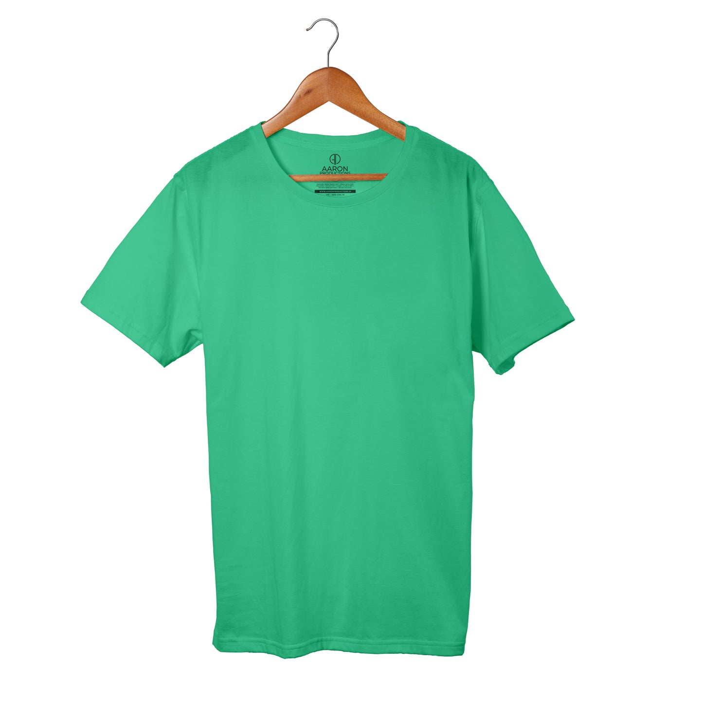 Flag Green - Plain T-shirt Men