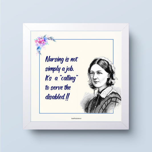 Wall Décor - Florence Nightingale quote