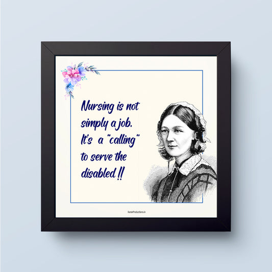 Wall Décor - Florence Nightingale quote
