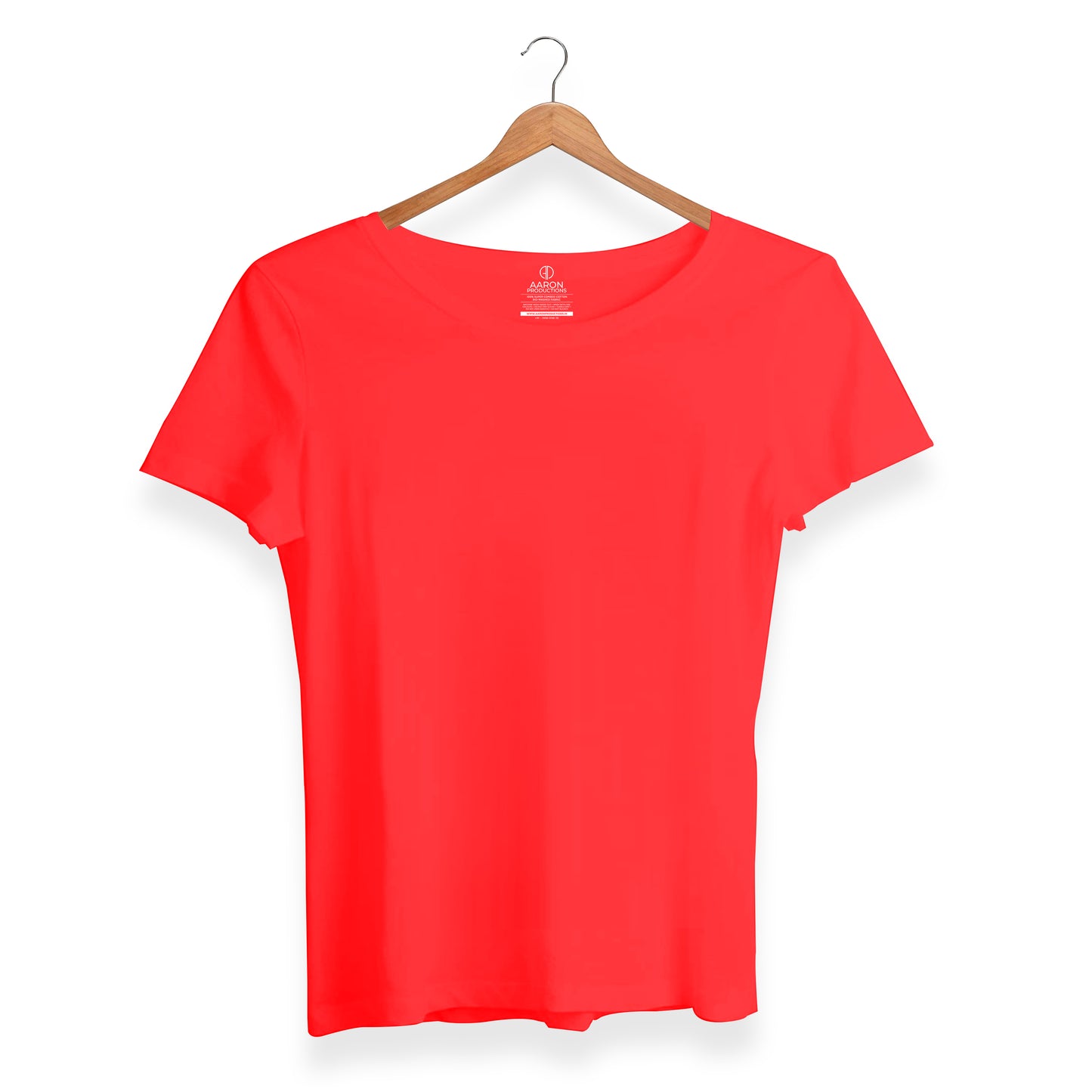 Red - Plain T-shirt Women