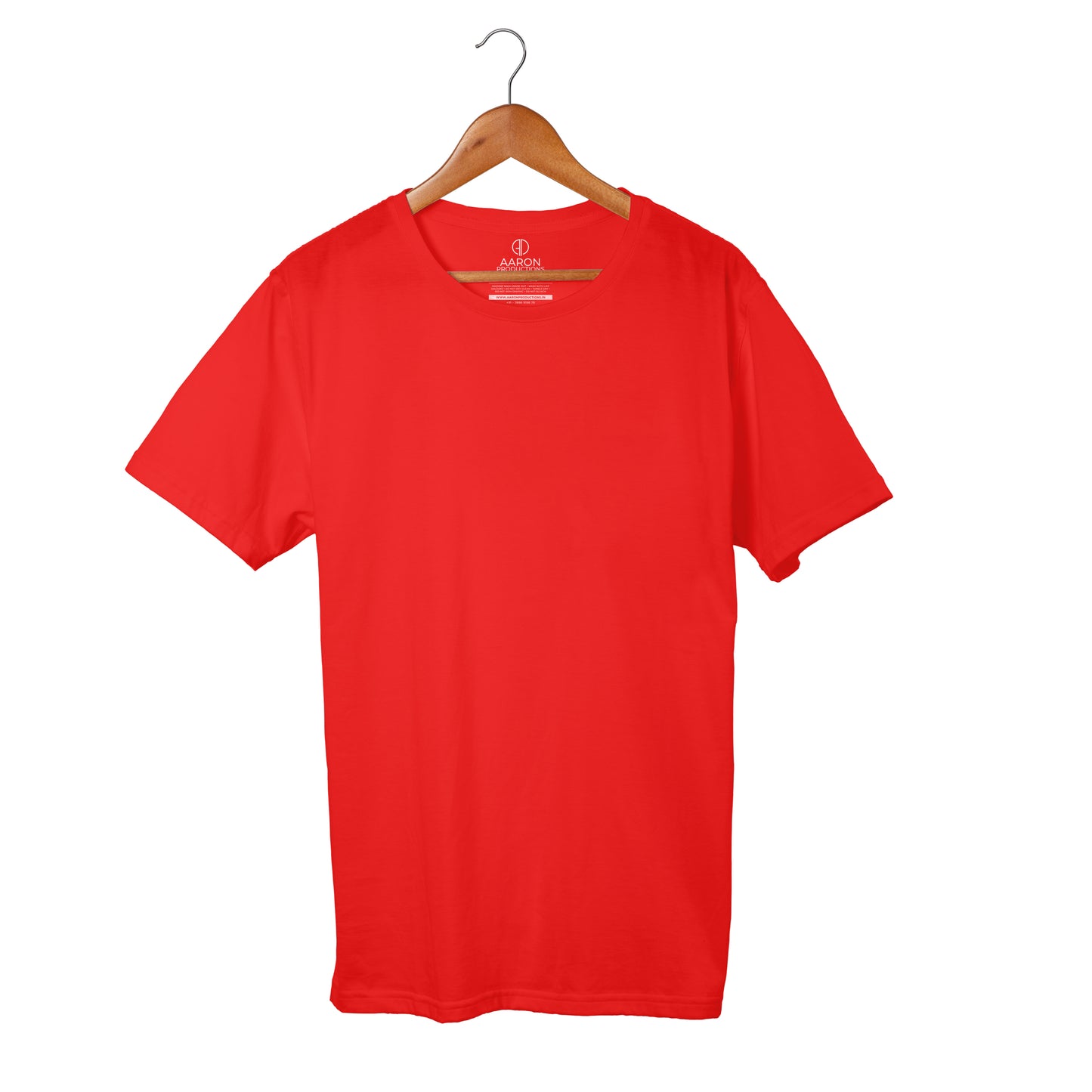 Red - Plain T-shirt Men