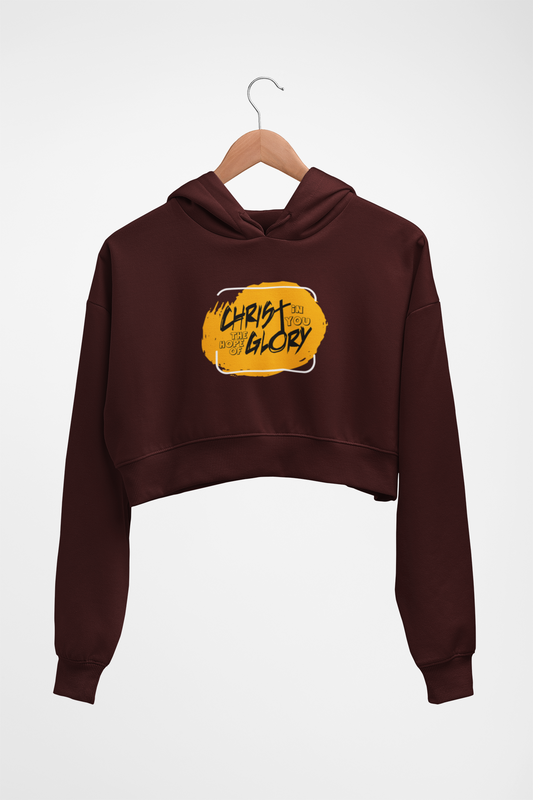 Crop Hoodie - ChristInYou