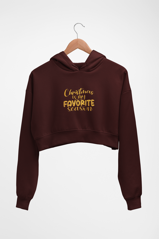 Crop Hoodies - Christmas