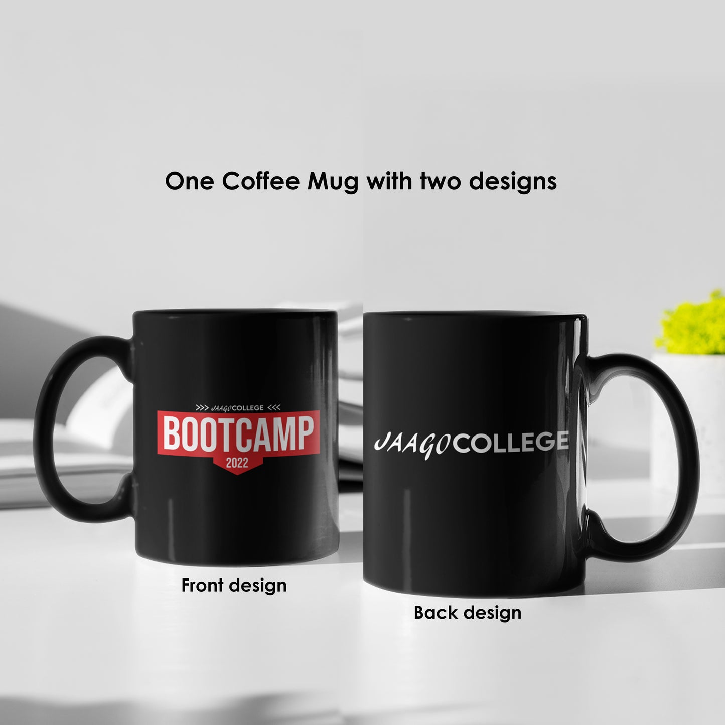 17 Jaago College & Bootcamp - Black Coffee Mug