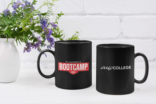 17 Jaago College & Bootcamp - Black Coffee Mug