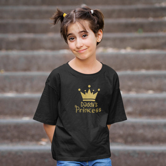 Daddy's Princess - Girls Tshirt