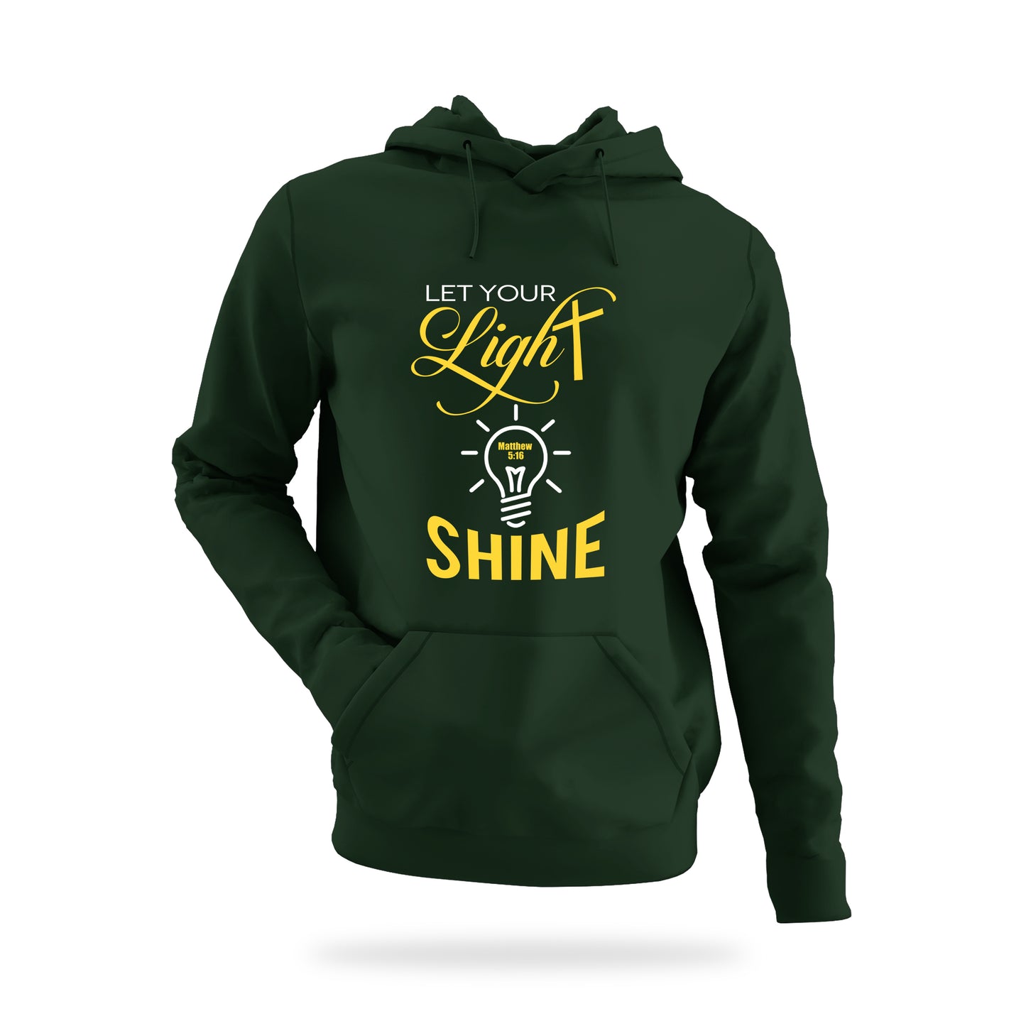 Hoodie - Let your Light shine