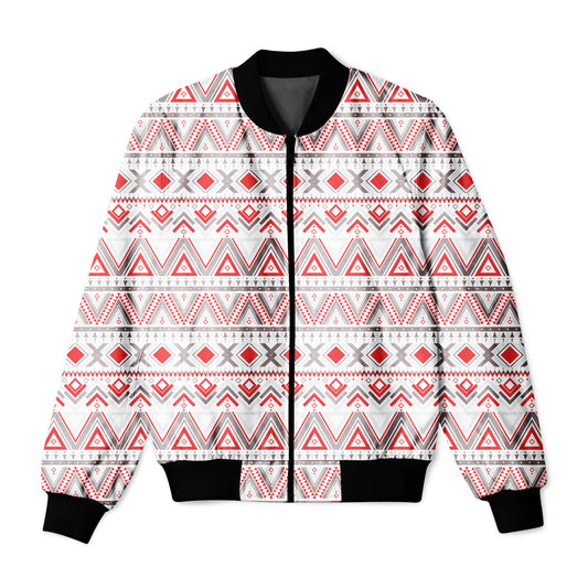 Bomber Jacket - Geometric