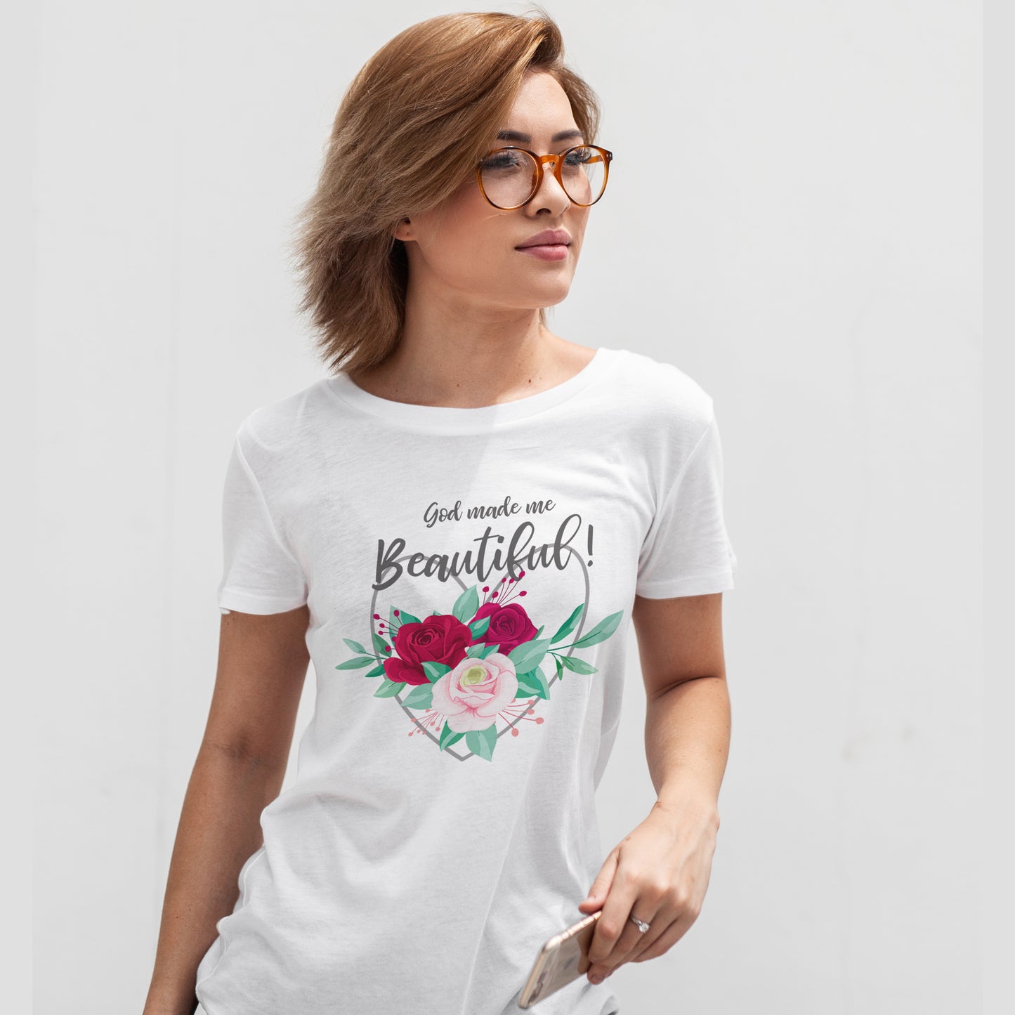 God made me Beautiful - Women Tshirt