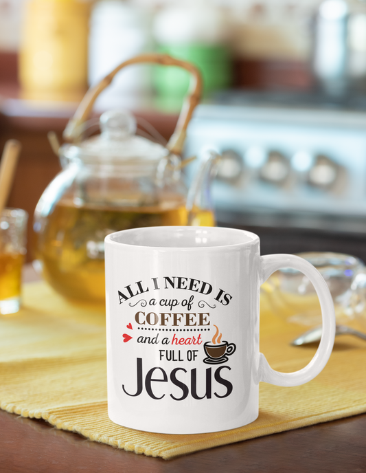 Coffee & Jesus - Coffee Mugs