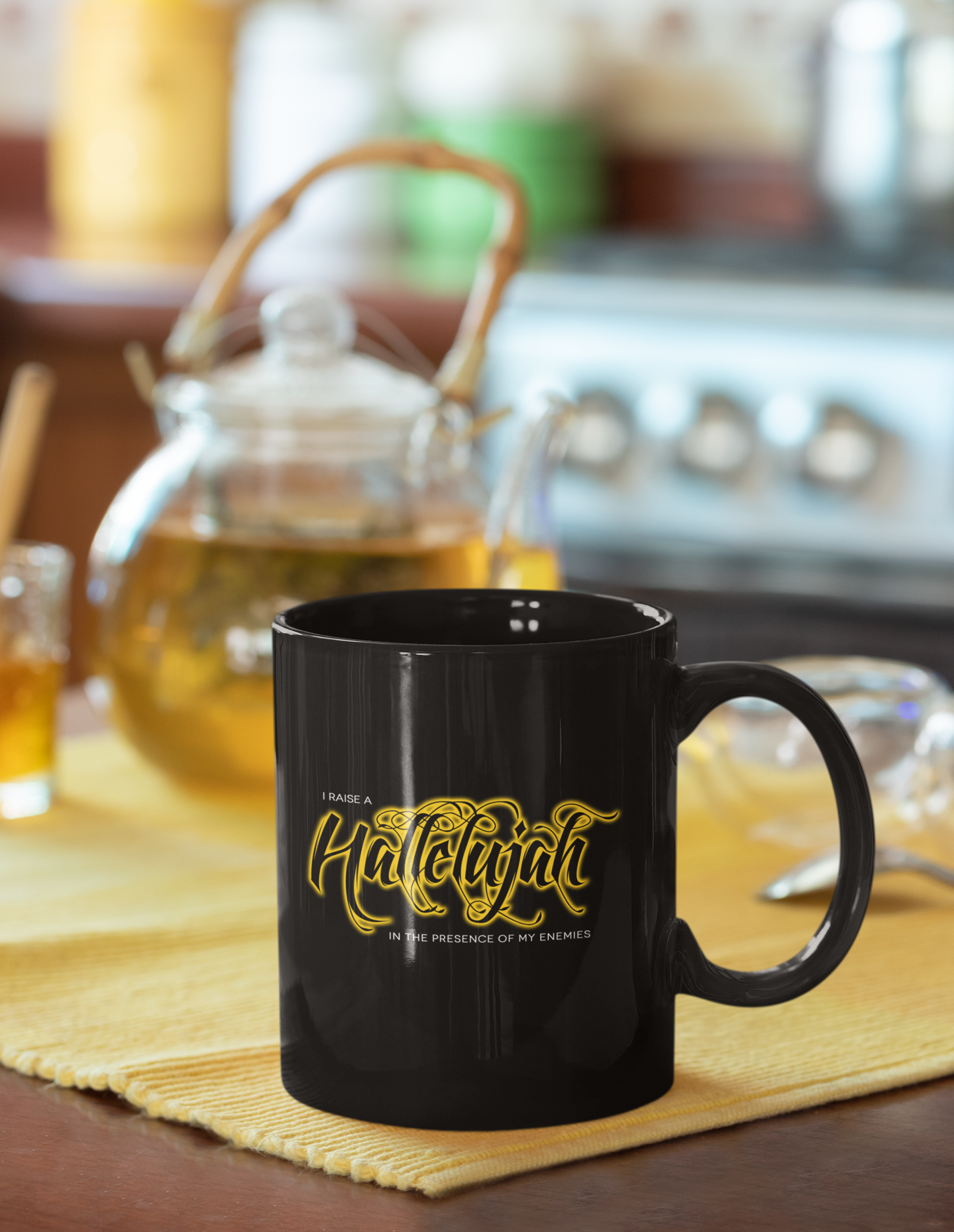 I raise a Hallelujah - Coffee Mugs