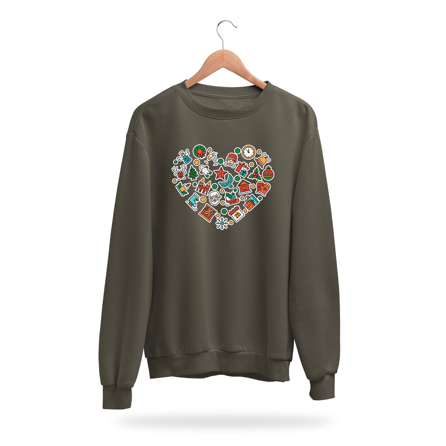 Sweatshirt - Christmas Heart